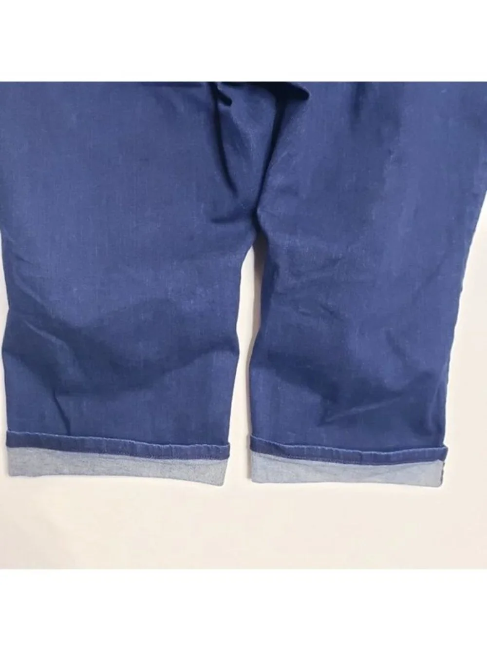 NYDJ Marilyn Crop Jeans Cuffed Denim Pants Women's Size 28W